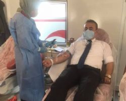Belediye Başkanımız kan bağışında bulundu